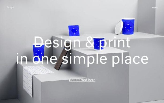 Templi website preview