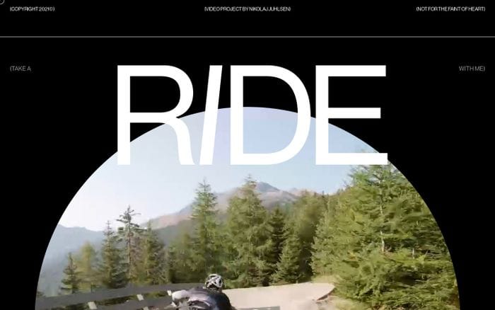 Take a ride with me website preview