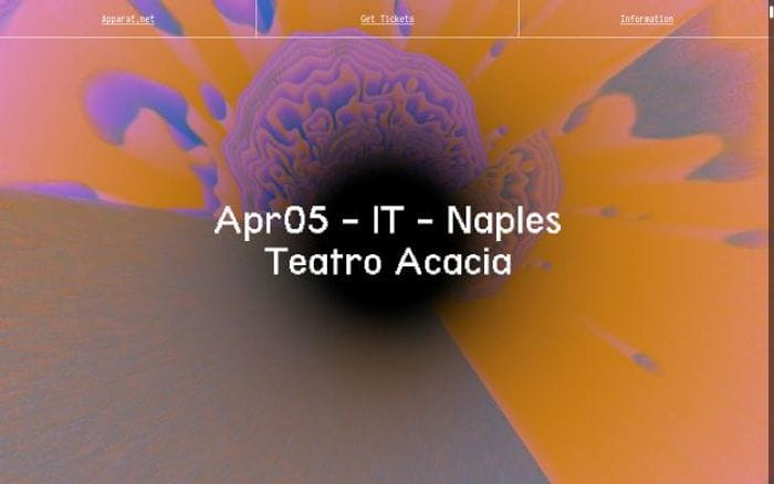 Apparat website preview