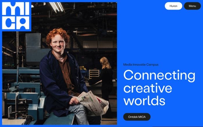 Media Innovatie Campus website preview