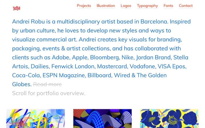 Andrei Robu website preview