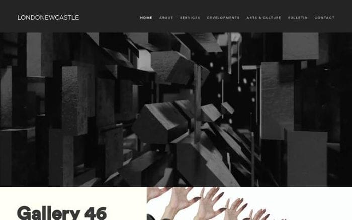 Londonewcastle website preview