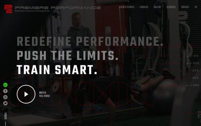 P2montreal website preview