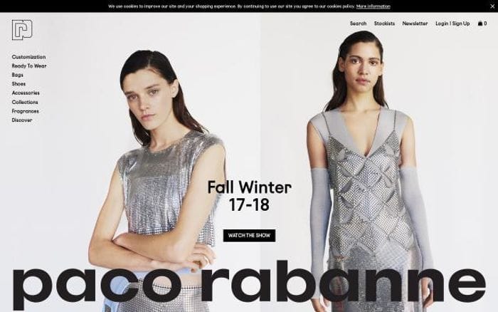 Pacorabanne website preview