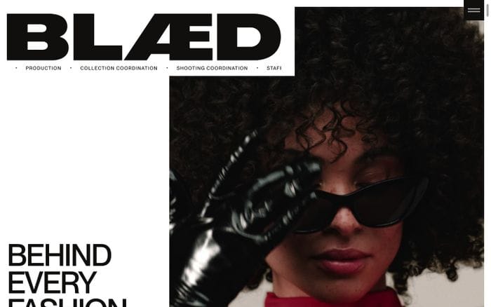 Blaed Agency website preview