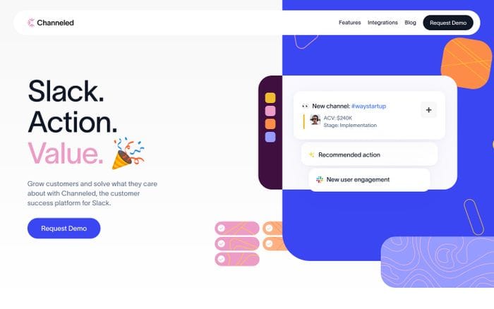Channeled website preview