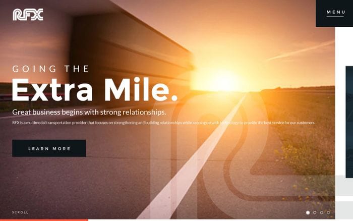Freight Shipping & Forwarding Companies – Road, Air, Ocean & Intermodal website preview