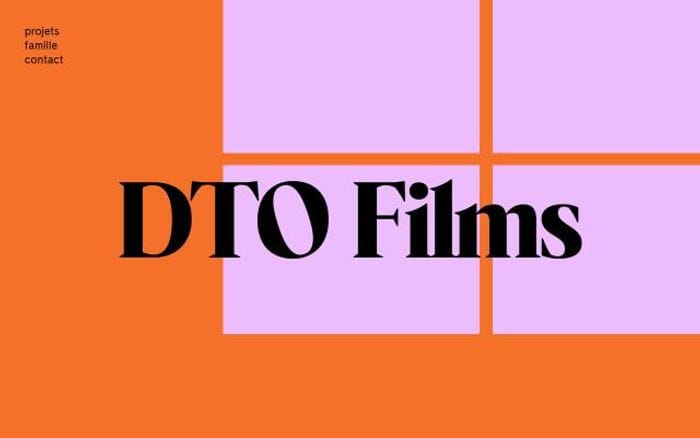 Dtofilms website preview