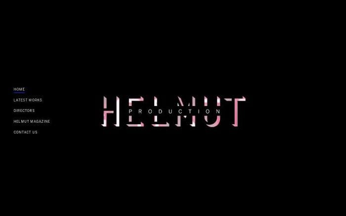 Helmutproduction website preview