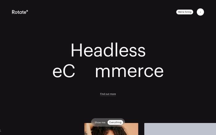 Rotate website preview