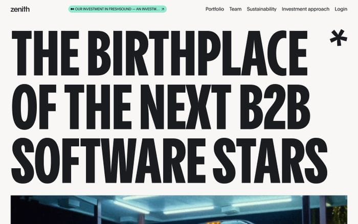 Zenith VC website preview