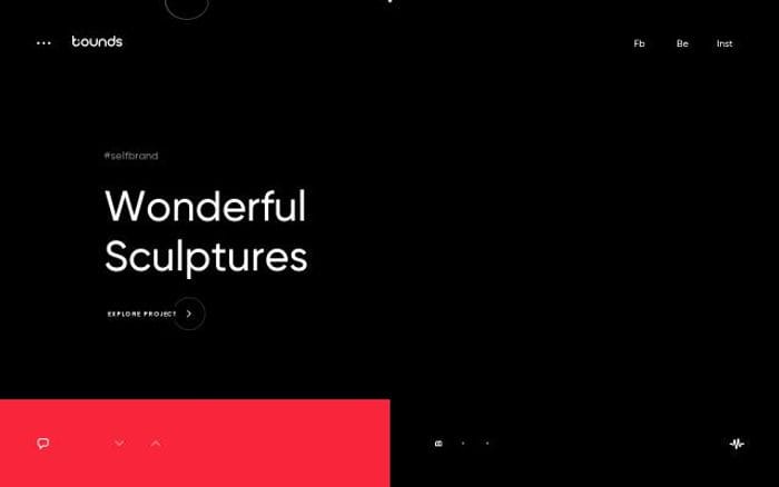 Bounds website preview