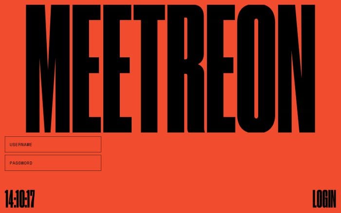 Meetreon - Meet people who inspire you website preview