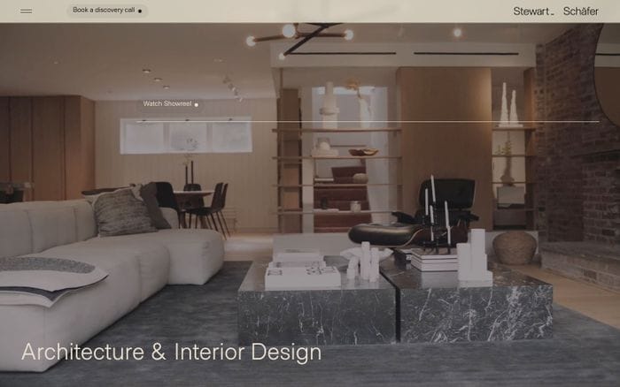 Stewart Schäfer website preview
