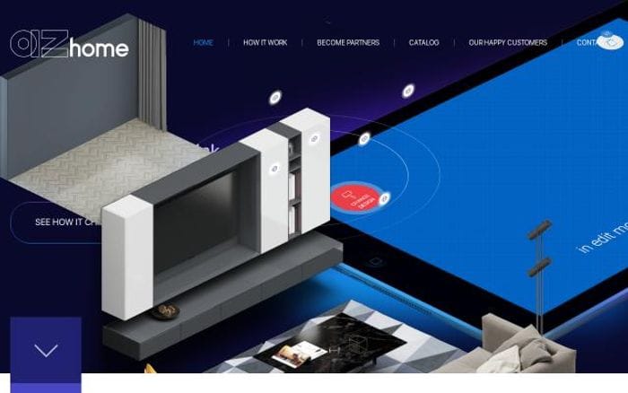 Azhome website preview