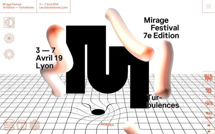 Mirage Festival 7e Edition - Turbulences website preview
