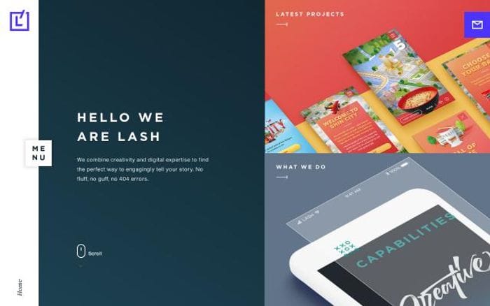 Lashcreative website preview