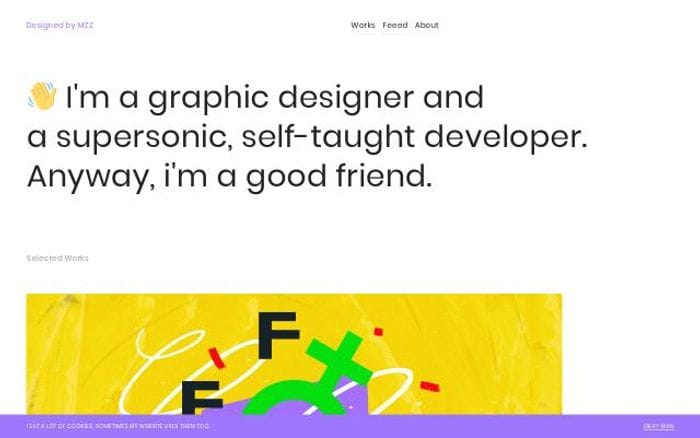 Mzz website preview