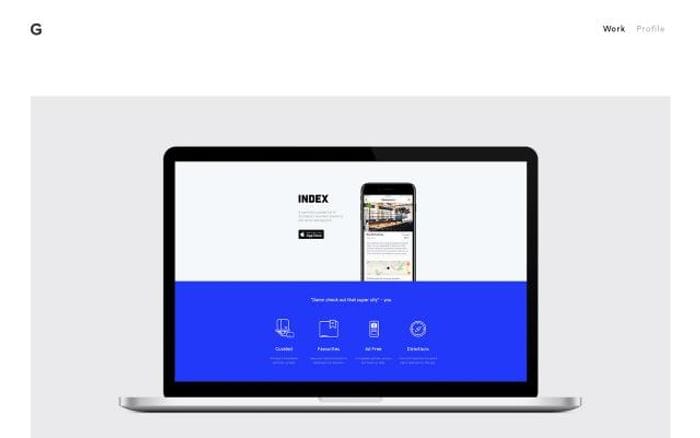 Georgehowes website preview