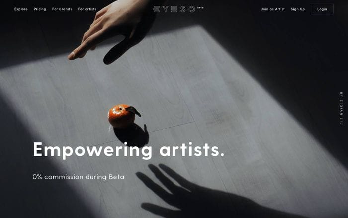 eyeso website preview