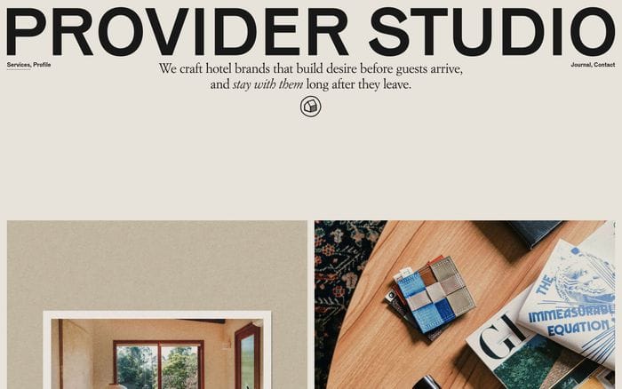 Provider Studio website preview