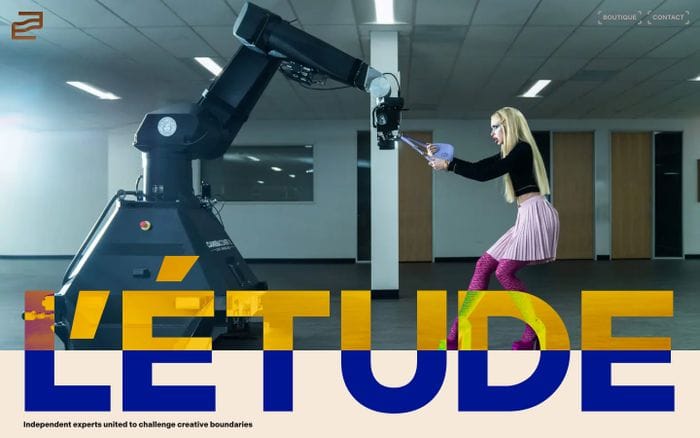 L'Étude website preview
