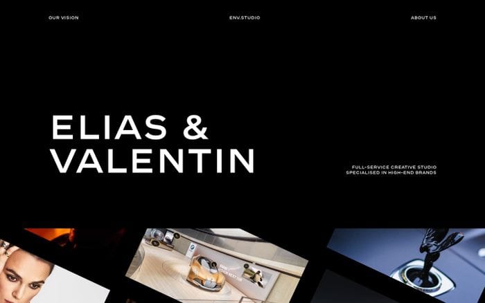 Env studio website preview