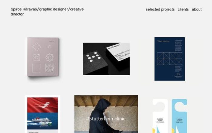Spiroskaravas website preview