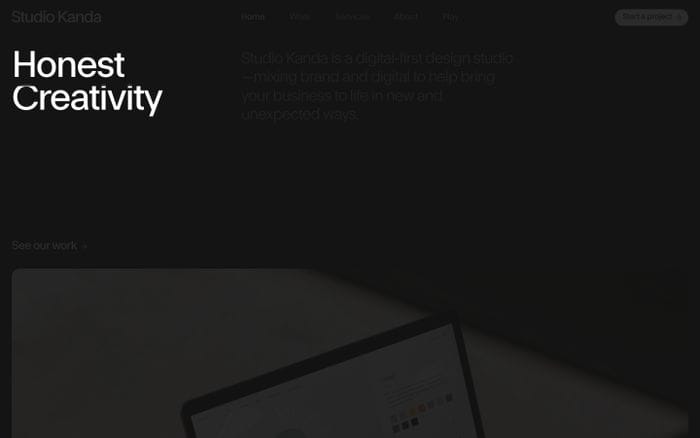 Studio Kanda website preview