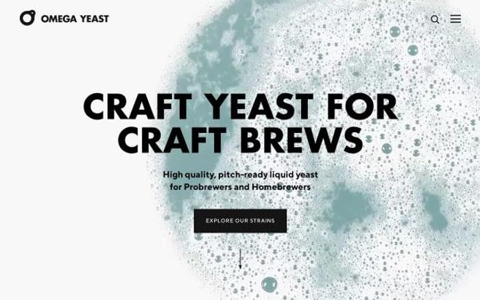 Omegayeast website preview