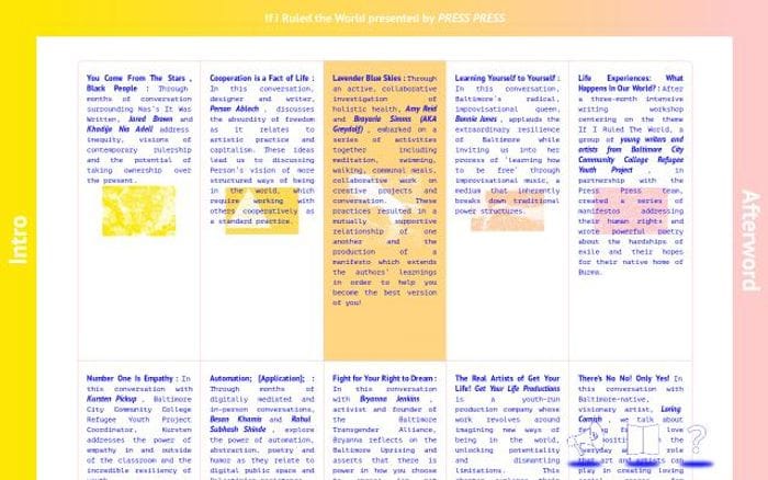 Ifiruledtheworld website preview