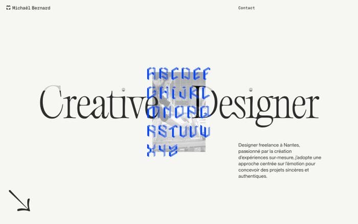 Michael Bernard website preview