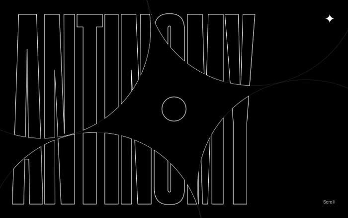 Antinomy website preview