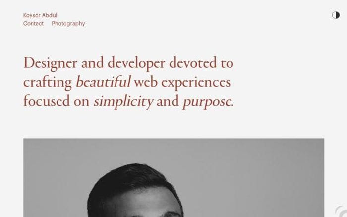Koysor website preview