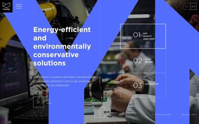 Vympel website preview