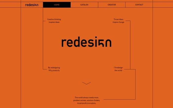 Redesign50 website preview