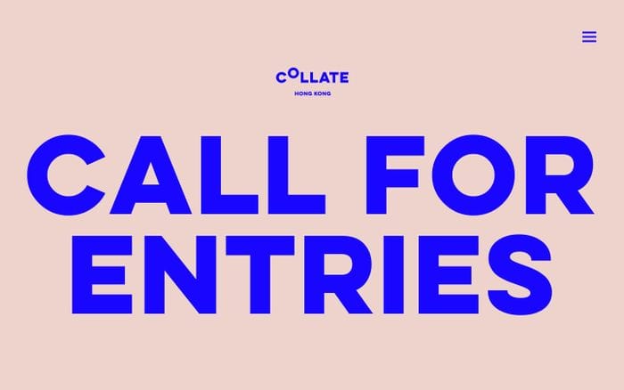 Collate website preview