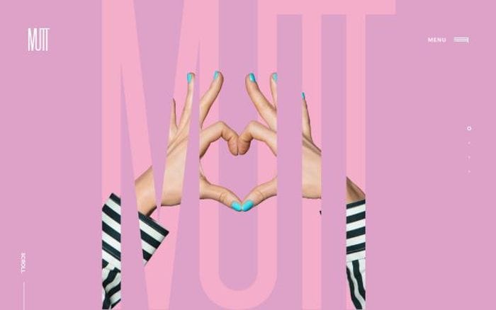 Muttagency website preview