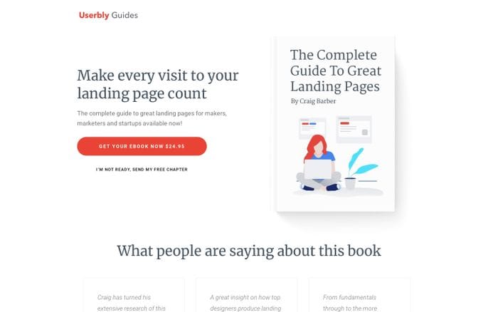 Userbly Guides website preview