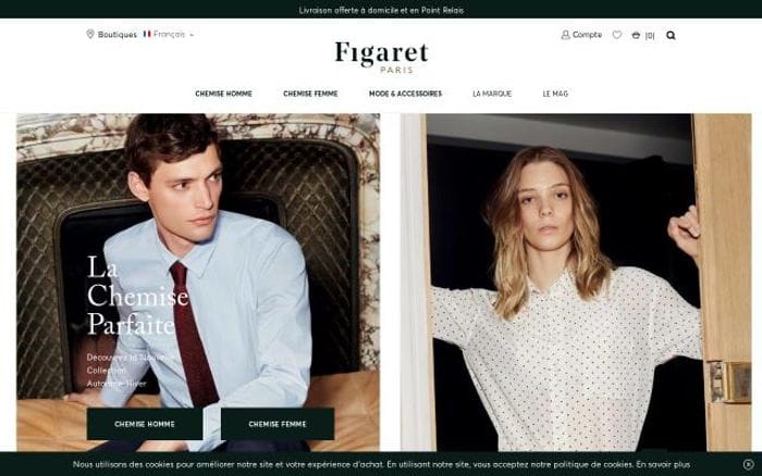 Figaret website preview