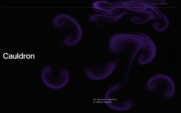Cauldron website preview