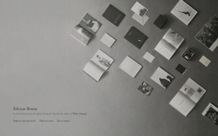 Edvinasbruzas website preview