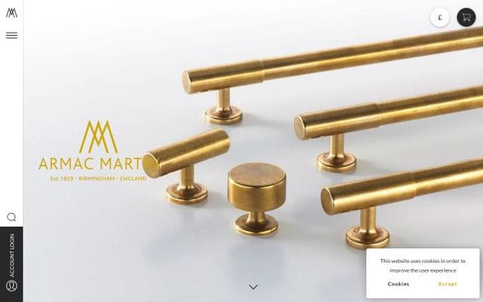 Armacmartin website preview