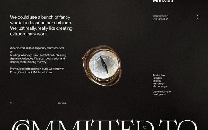Monwest website preview