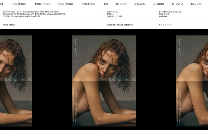 PostPost website preview