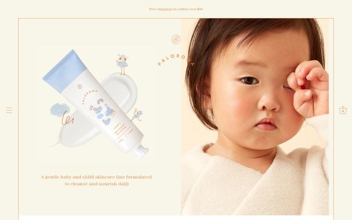 Paloroma website preview