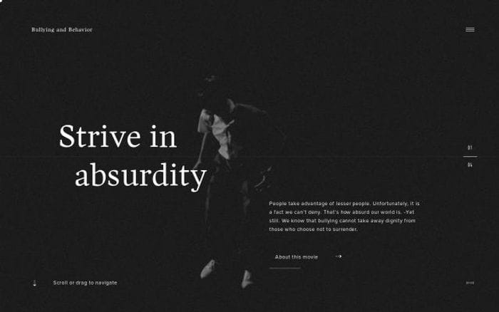 Bullyingandbehavior website preview
