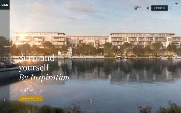 Dockprague website preview