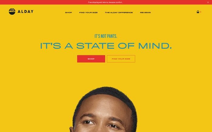 Alday website preview