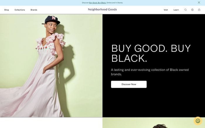 Neighborhood Goods website preview
